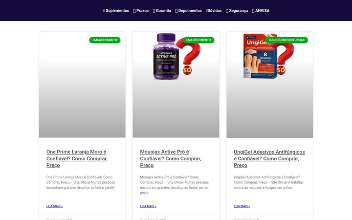 Screenshot of analisecompleta.com.br