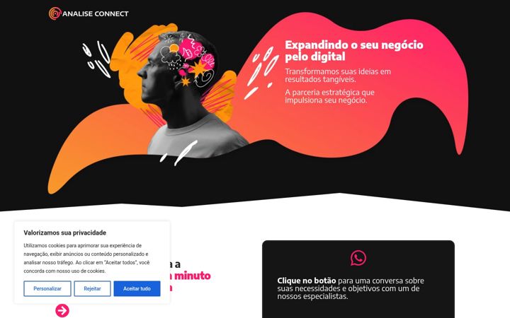 Screenshot of analiseconnect.com.br