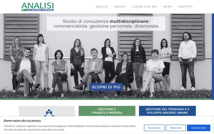 Screenshot of analisisrl.biz