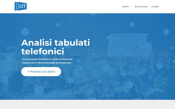 Screenshot of analisitabulati.it