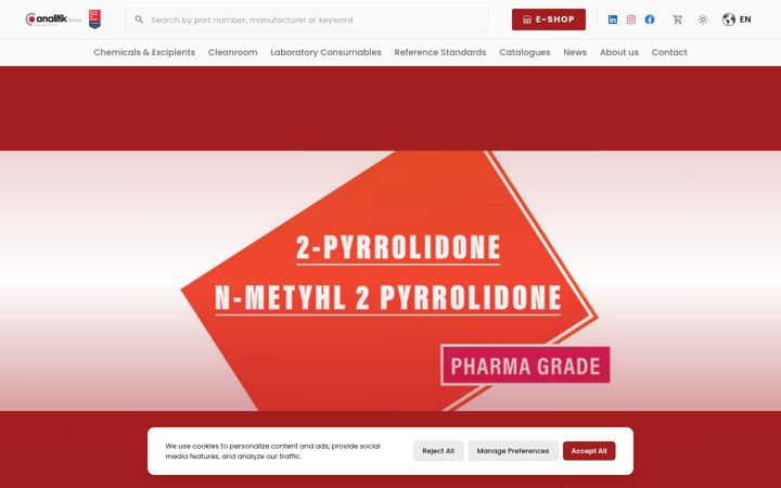 Screenshot of analitikkimya.com.tr