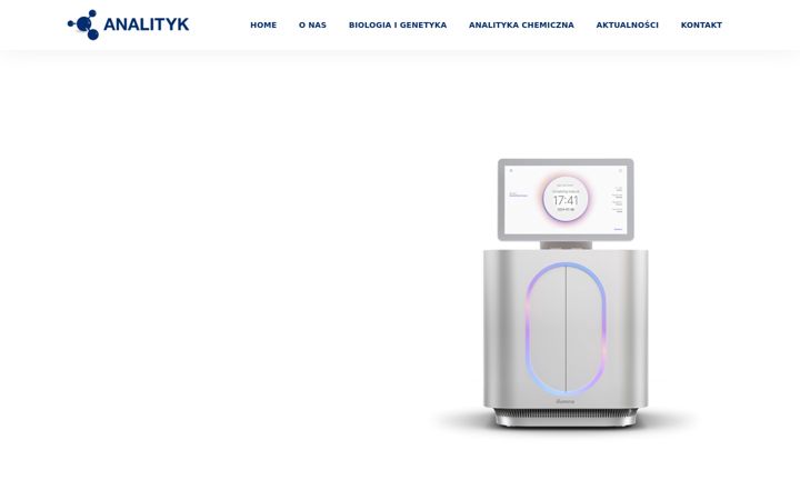 Screenshot of analityk.com