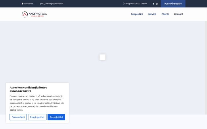 Screenshot of analizariscro.ro
