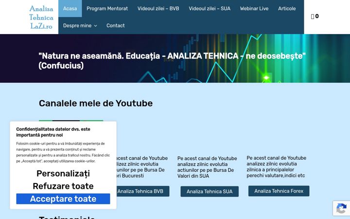Zrzut ekranu analizatehnicalazi.ro