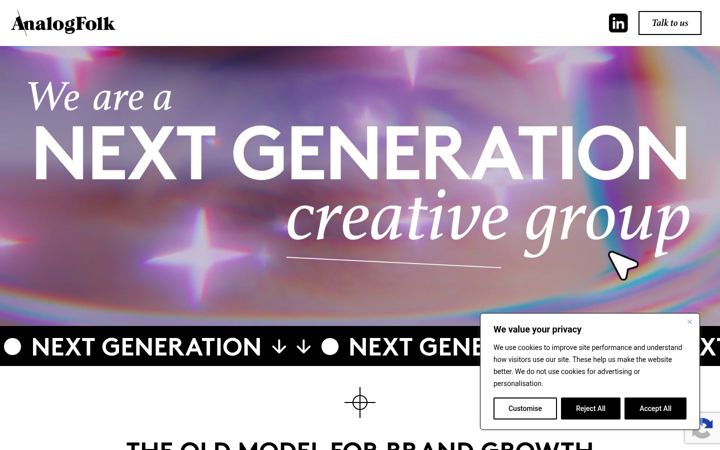 Screenshot of analogfolk.com