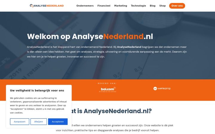 Zrzut ekranu analysenederland.nl