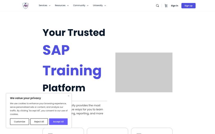 Screenshot of analysisprimeuniversity.com