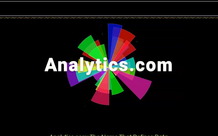 Screenshot of analytics.com