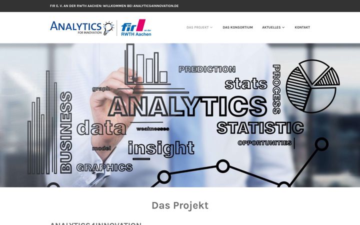 Screenshot of analytics4innovation.de