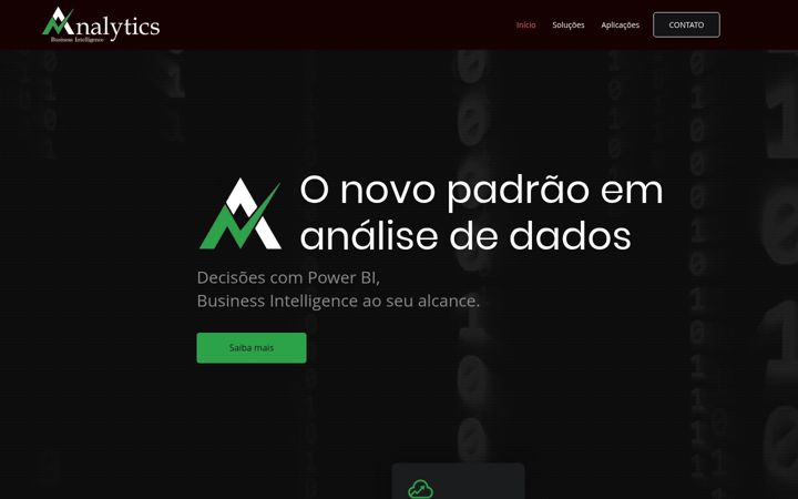 Captura de pantalla de analyticsbi.com.br