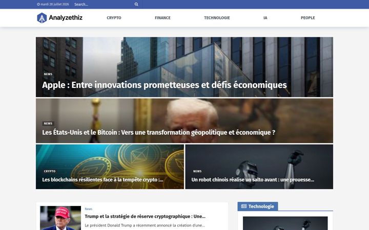Екранна снимка на analyzethiz.fr