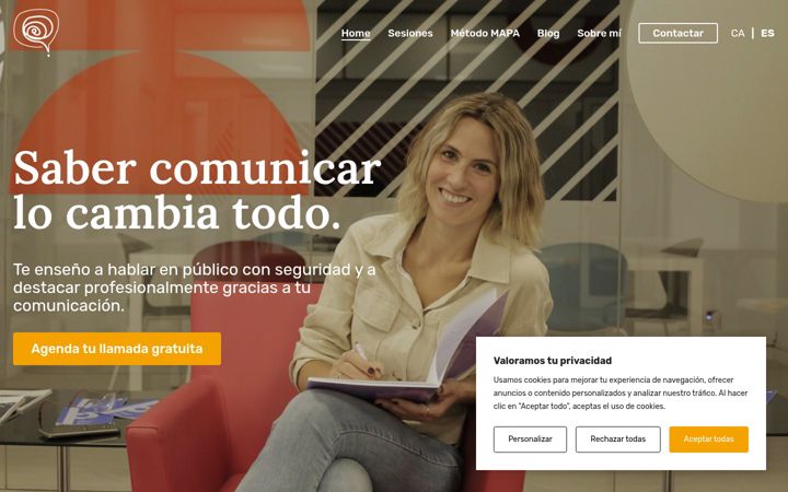 Screenshot of anamaestre.com