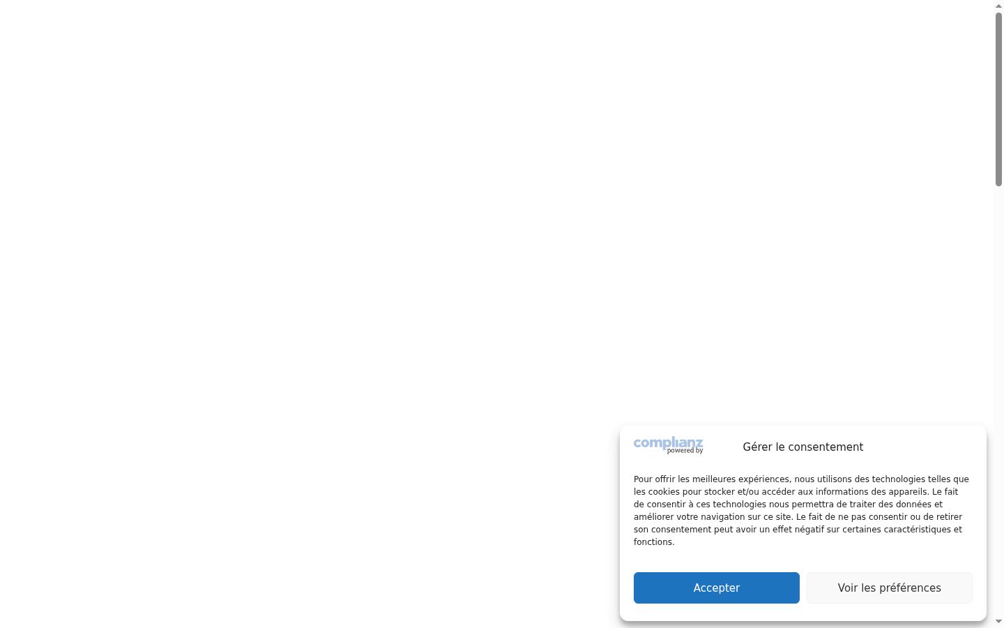 Zrzut ekranu banera zgody wyświetlanego przed jakąkolwiek interakcją