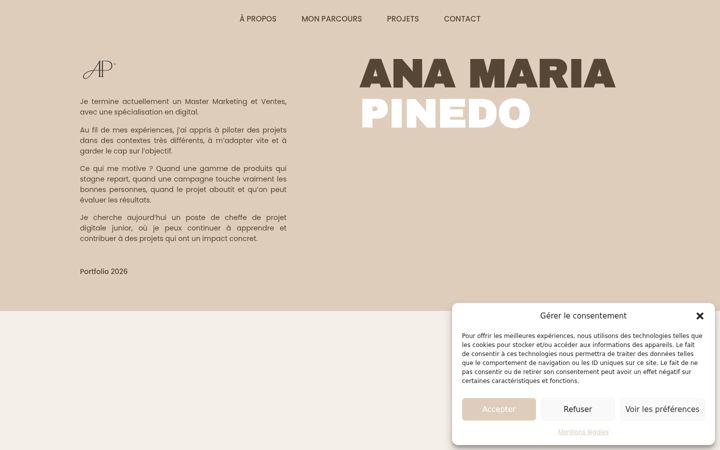 Screenshot of anamaria-pinedo.com
