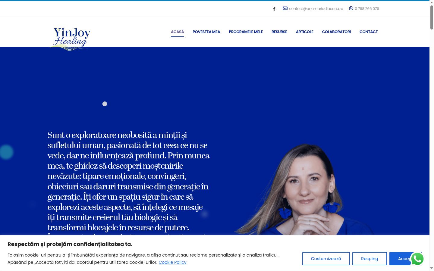 Sutikimo reklamjuostės, rodytos prieš bet kokią sąveiką, ekrano kopija