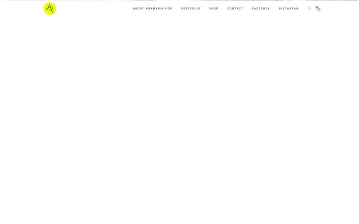 Screenshot of anamariapop.com