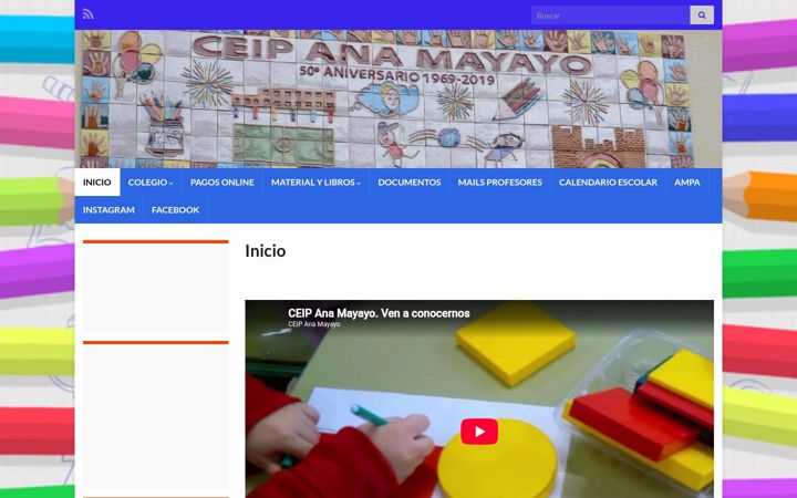 Screenshot of anamayayo.es