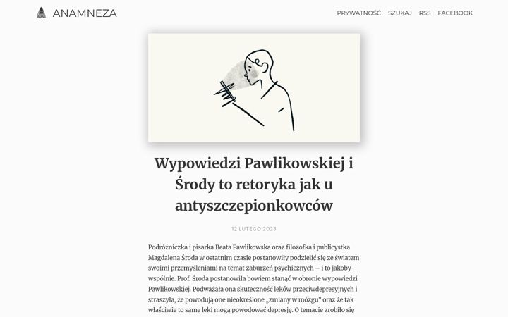 Skærmbillede af anamneza.pl