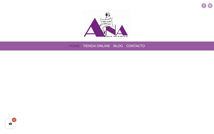 Screenshot of anamodagata.com