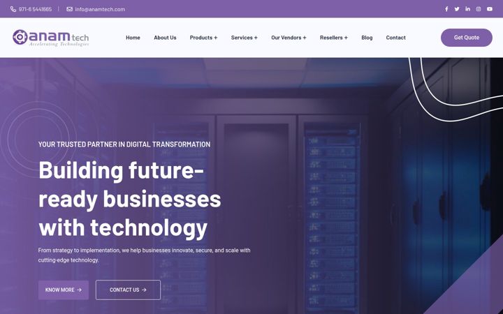 Screenshot of anamtech.com