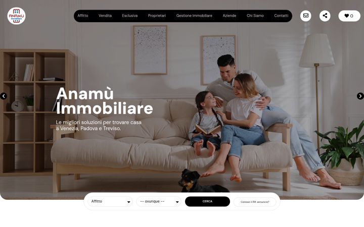 Екранна снимка на anamu.it