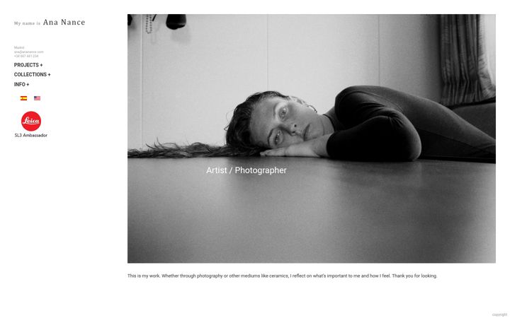 Screenshot of ananance.es