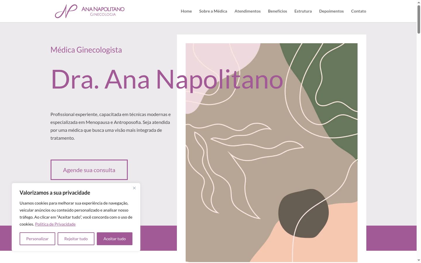 Screenshot tal-banner tal-kunsens muri qabel kwalunkwe interazzjoni