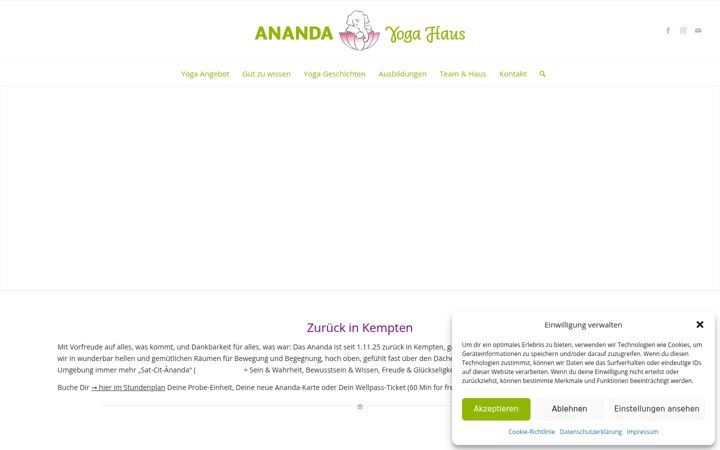 Screenshot of ananda-yoga-haus.de
