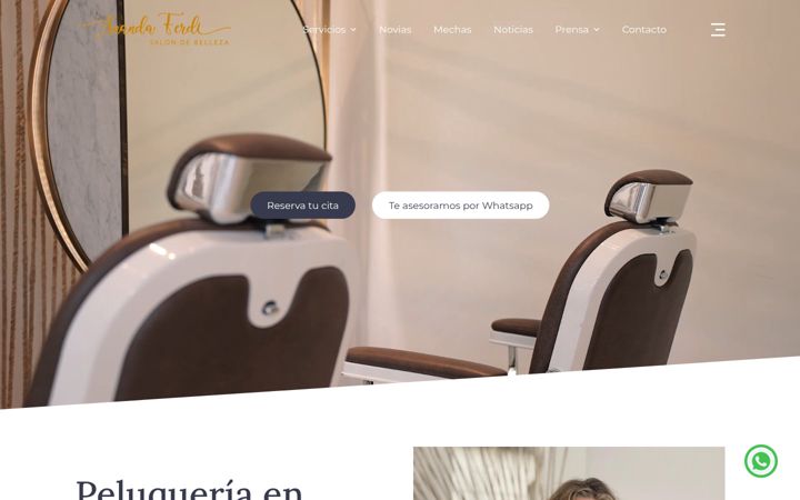 Screenshot of anandaferdi.com