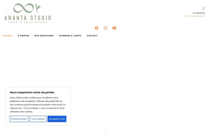 Screenshot of ananta-studio.fr