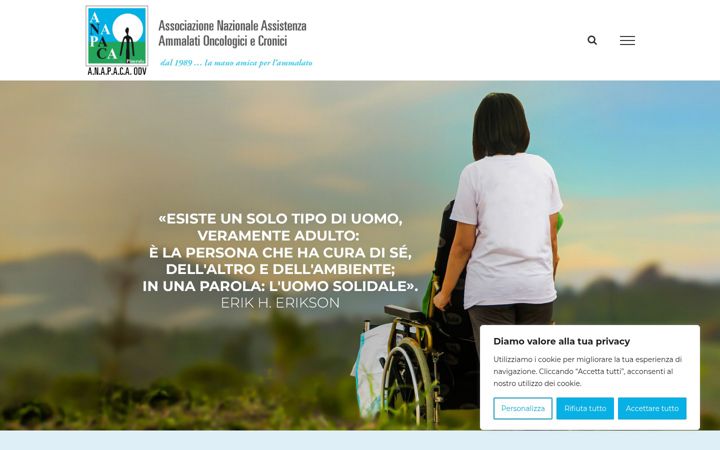 Screenshot of anapaca.org