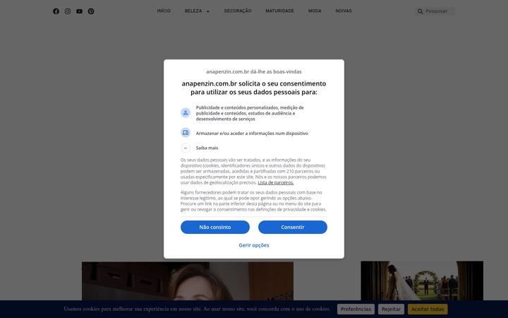 Kuvakaappaus sivustosta anapenzin.com.br
