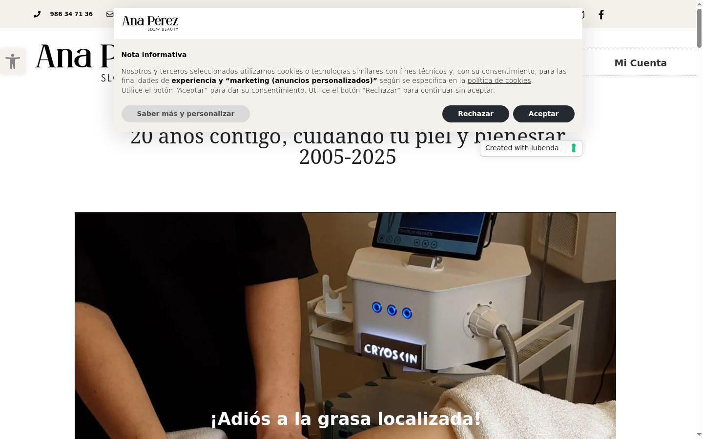 Zrzut ekranu banera zgody wyświetlanego przed jakąkolwiek interakcją