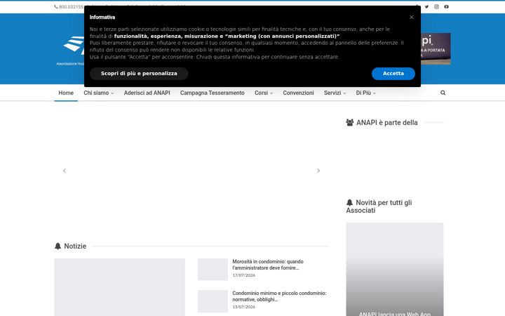 Screenshot of anapi.net