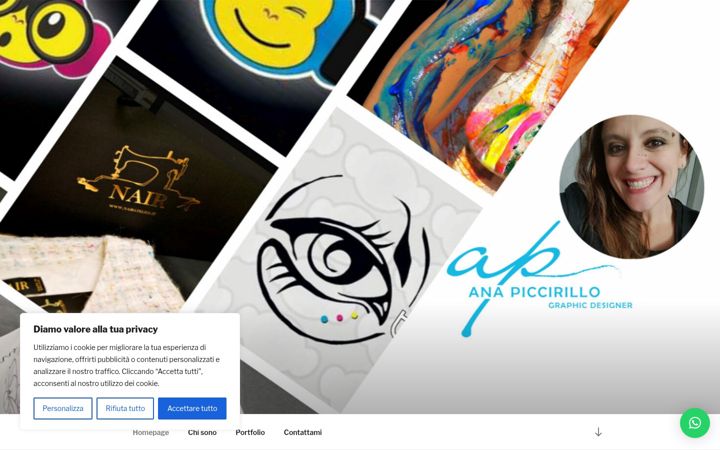 Screenshot of anapiccirillo.it