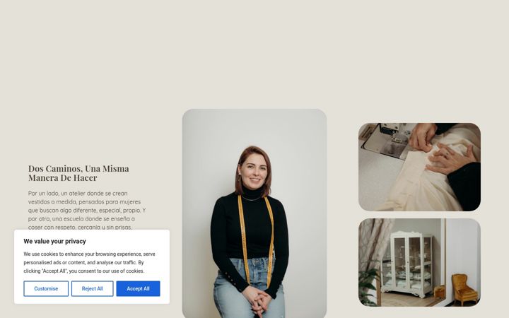 Screenshot of anaprados.es