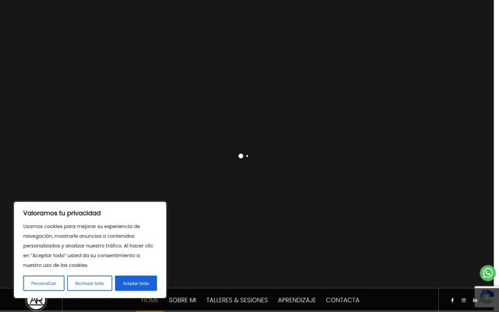 Screenshot of anaramirezfelix.com