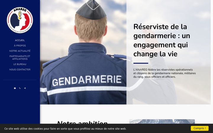Screenshot of anareg.fr