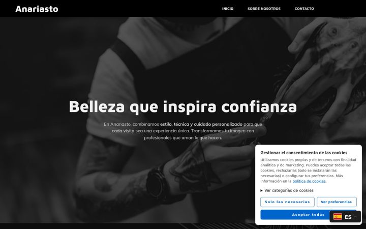 Screenshot of anariasto.com