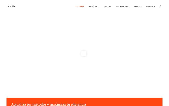 Screenshot stránky anarios.es