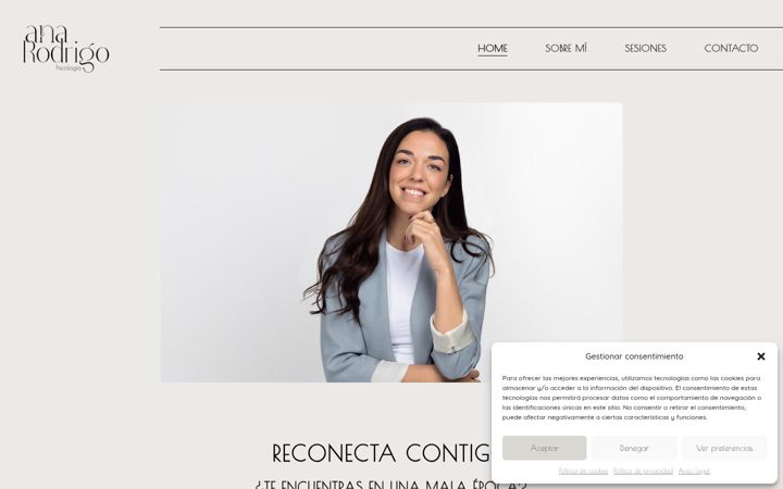 Screenshot of anarodrigopsicologia.es