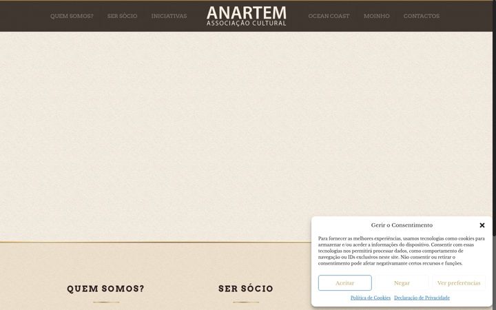 Screenshot of anartem.pt