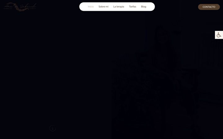 Screenshot of anasabucedo.es