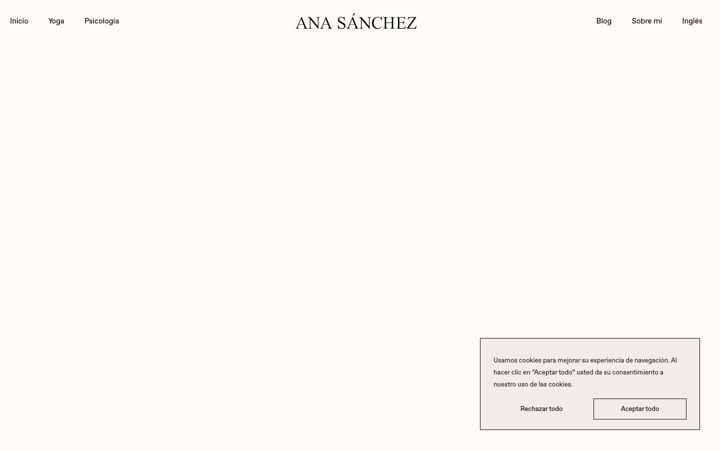 Screenshot of anasanpsicoyoga.com