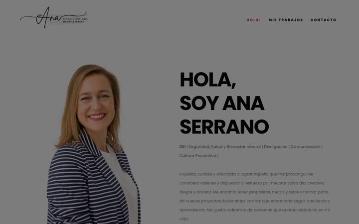 Screenshot of anaserranosoriano.es