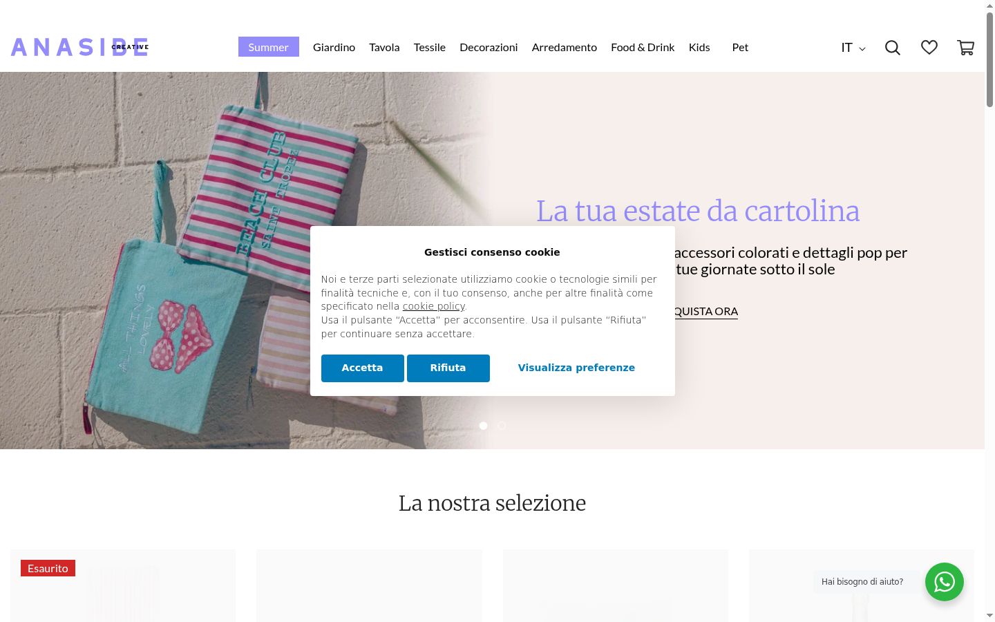 Screenshot tal-banner tal-kunsens muri qabel kwalunkwe interazzjoni