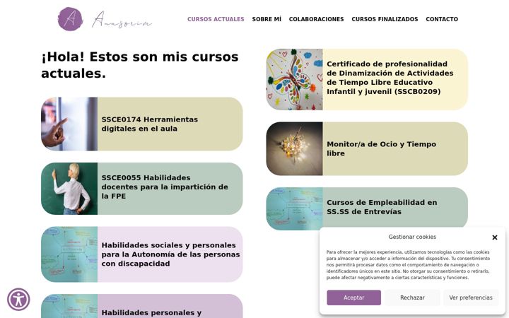 Screenshot of anasorim.com