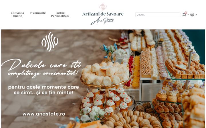Screenshot of anastate.ro