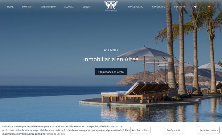Screenshot of anatecles.com