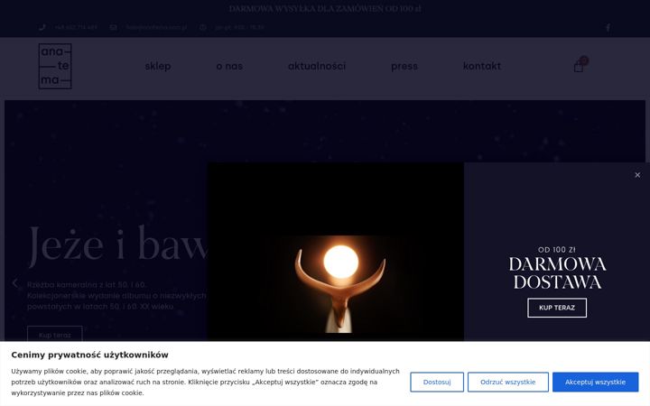 Posnetek zaslona anatema.com.pl